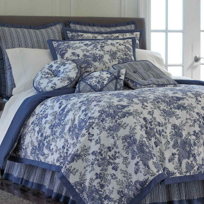 Toile Garden Comforter Set Jcpenney, Toile Duvet Cover Twin Size