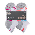 Puma Girls Little & Big Girls 6 Pair Low Cut Socks