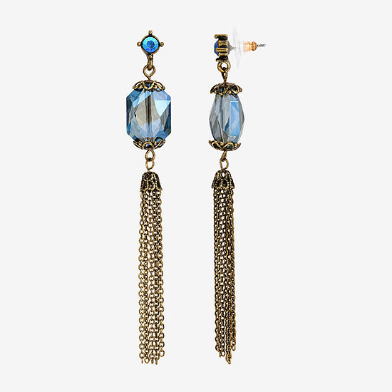 1928 Crystal Drop Earrings
