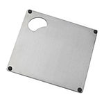 4-pc. Personalized Stainless Steel Bottle Opener Coaster Set