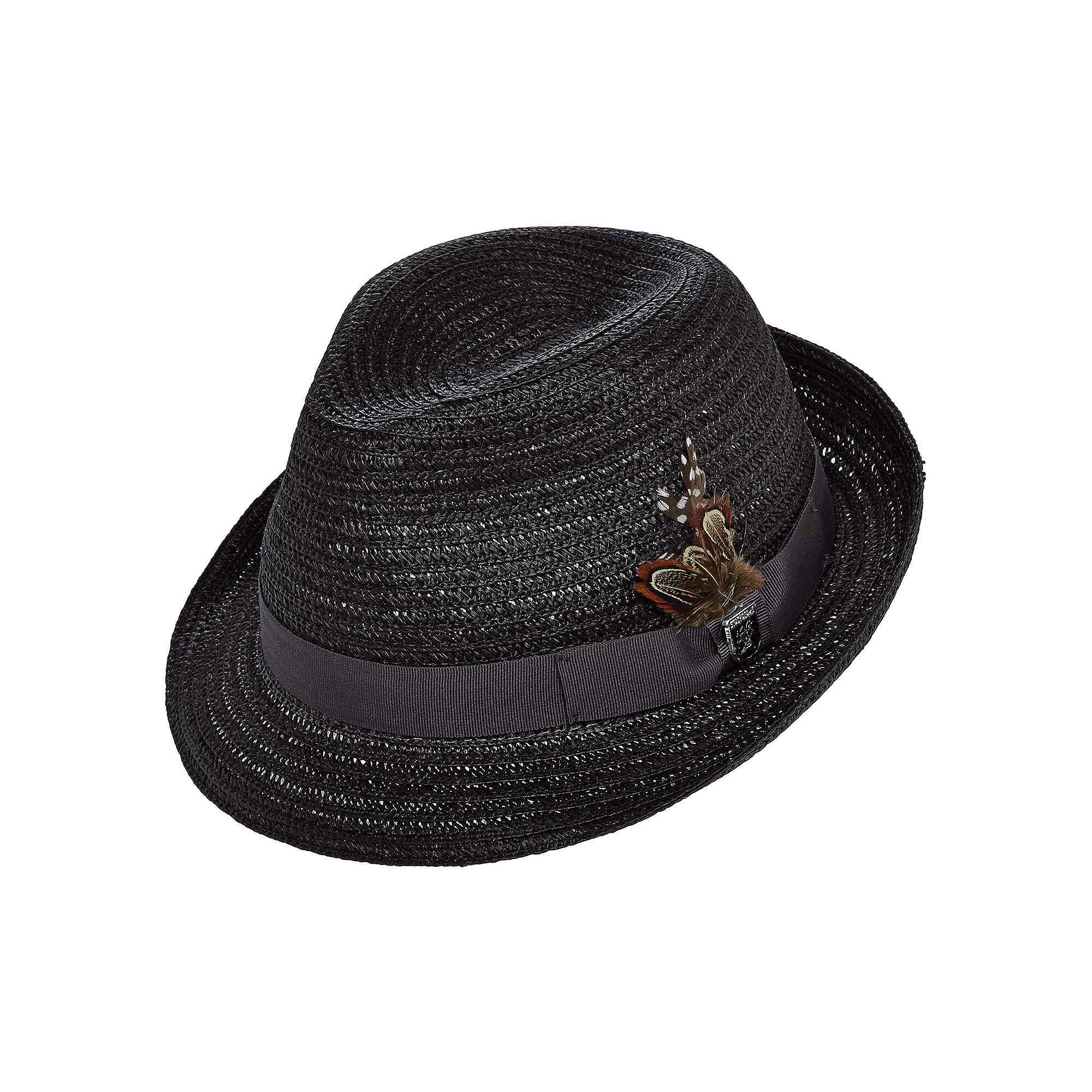 UPC 016698310116 product image for Stacy Adams Straw Fedora | upcitemdb.com