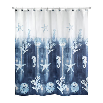 Avanti Batik Coastal Shower Curtain