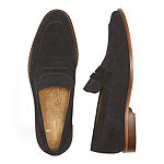 Stafford Mens Dean Ortholite Suede Leather Loafers