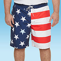 TR2YU7YT Guinea-Pigs-at-The-Beach Casual Mens Swim Trunks Quick Dry Printed Beach Shorts Summer Boardshorts Bathing Suits with Drawstring