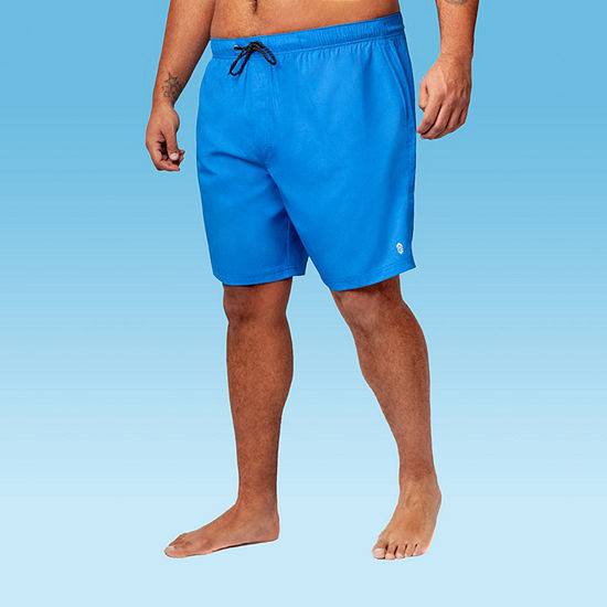 Free Country Big and Tall 4-Way Stretch Textured Cargo Surf Shorts