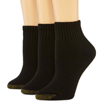 GoldToe® 3pk. Ultra Tec Quarter Socks JCPenney