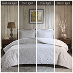 Woolrich Teton Embroidered Plush Coverlet Set