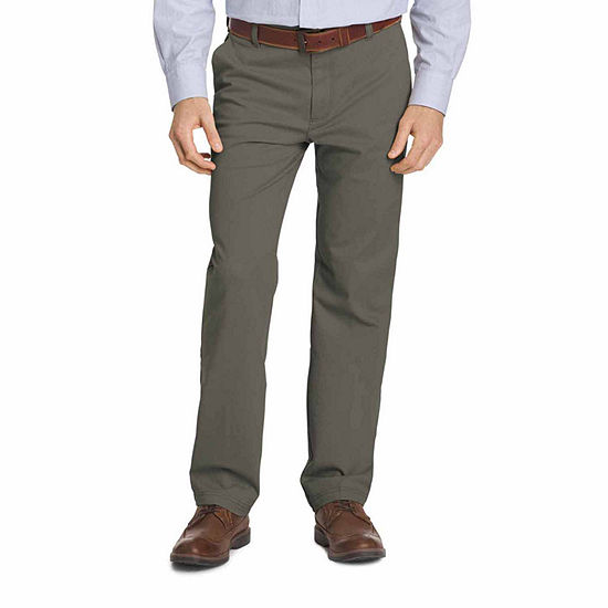 IZOD Men's Big & Tall Big and Tall Saltwater Stretch Flat Front Straight Fit Chino Pant 