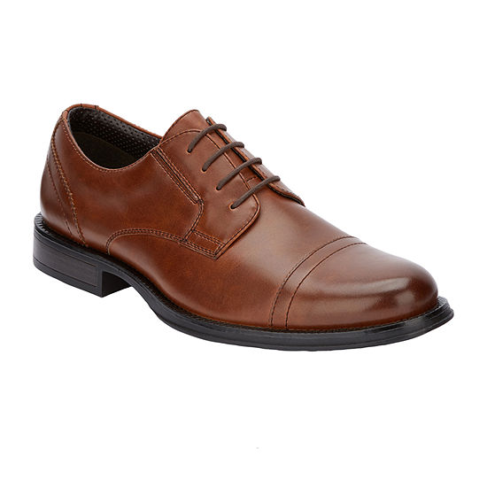 Dockers Mens Garfield Lace-up Oxford Shoes, Color: Tan - JCPenney