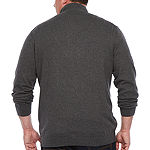 The Foundry Big & Tall Supply Co. V Neck Long Sleeve Pullover Sweater