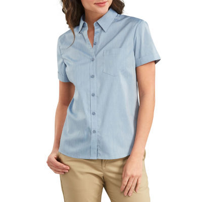 short sleeve work shirts womens