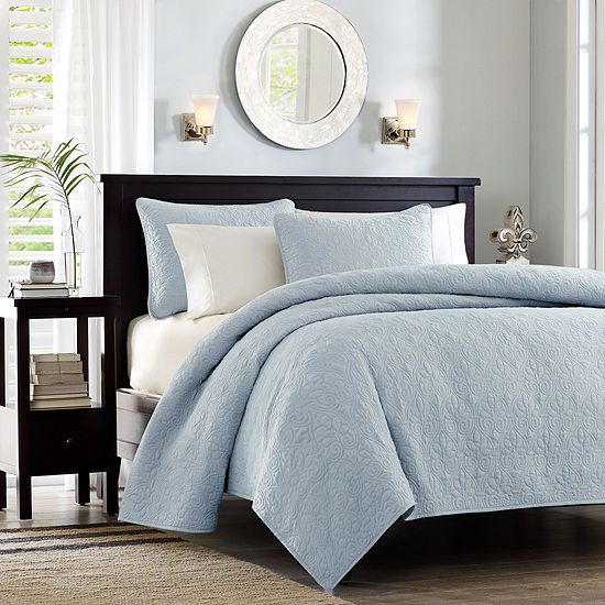 Madison Park Mansfield 3 Pc Coverlet Set