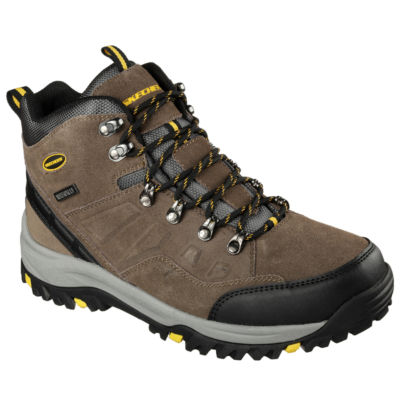 skechers mens relaxed fit boots