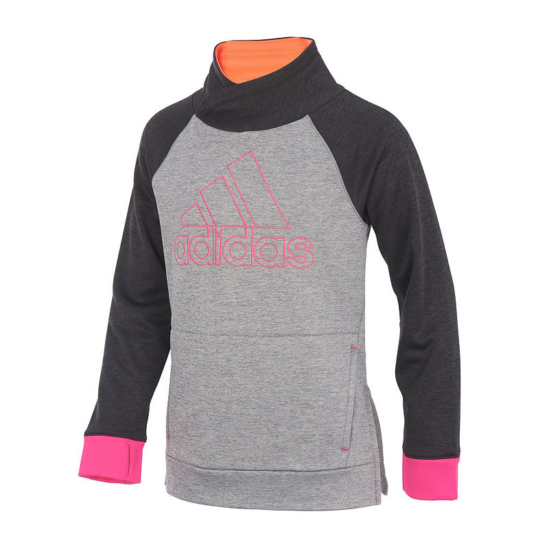 UPC 191358163476 product image for adidas Long Sleeve Sweatshirt - Big Kid Girls | upcitemdb.com