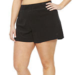 Juicy By Juicy Couture Towel Terry Womens Mid Rise Pull-On Short-Plus