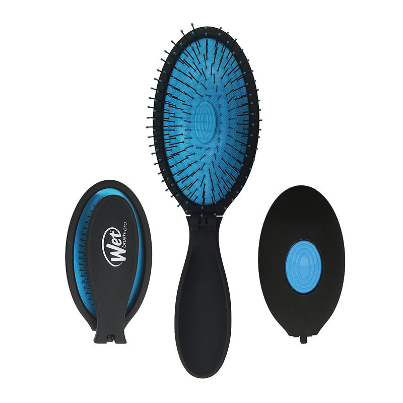 UPC 736658979350 product image for The Wet Brush Pro Pop Fold Brush - Blue | upcitemdb.com