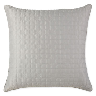 Liz Claiborne Kimono Euro Pillow Color Light Gray Jcpenney