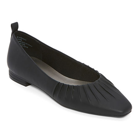 Regency Shoes | Jane Austen Shoes | Bridgerton Shoes Worthington Womens Keats Ballet Flats 9 12 Medium Black $27.99 AT vintagedancer.com