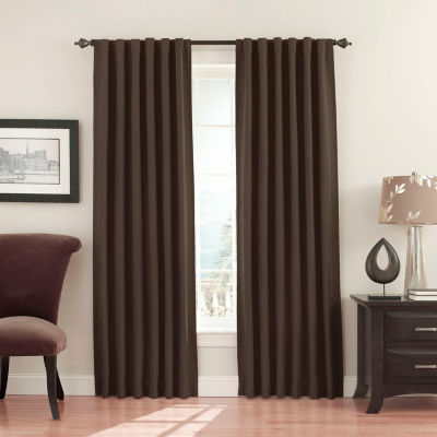 Eclipse® Fresno RodPocket/BackTab Blackout Curtain Panel