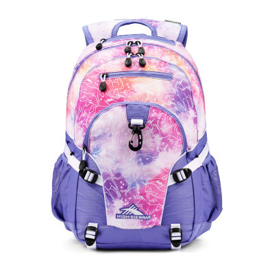 high sierra backpack purple