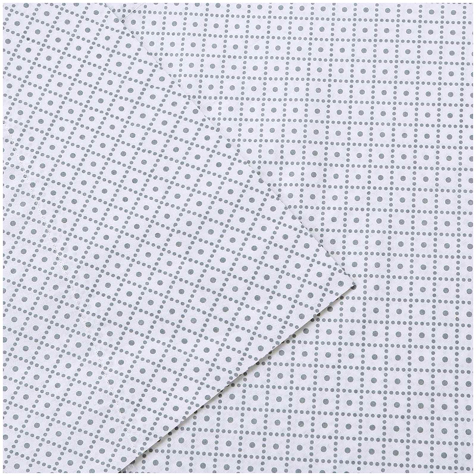 Intelligent Design Diamond 200tc Sheet Set, Grey