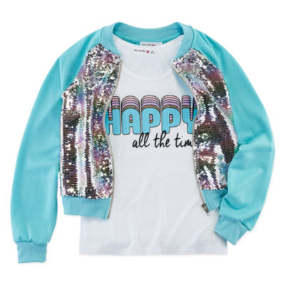 sequin tops jcpenney