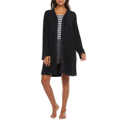 Ambrielle Womens Long Sleeve Cozy Open Front Cardigan