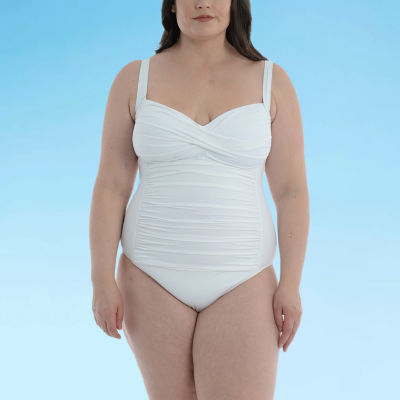 Sonnet Shores Golden Coast Plus Womens One Piece Swimsuit Plus Jcpenney
