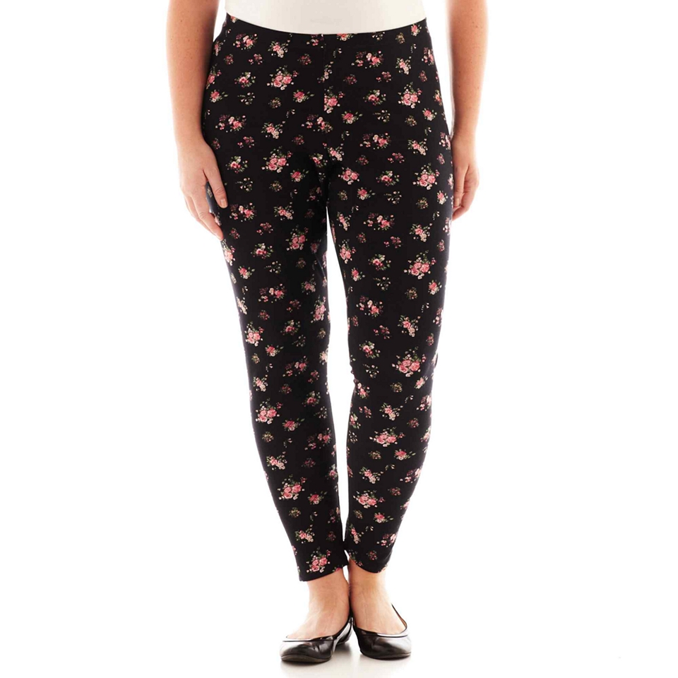 Mark Edwards Printed Jeggings   Plus, Ditsy Floral, Womens