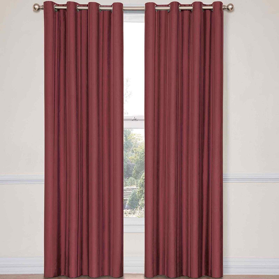 Eclipse Handel Stripe Grommet Top Blackout Curtain Panel with Thermalayer,