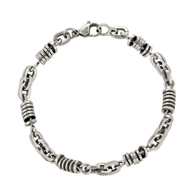 Mens Stainless Steel Chain Bracelet - JCPenney