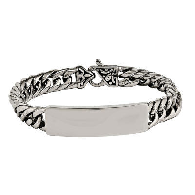 Mens Stainless Steel Id Bracelet Jcpenney