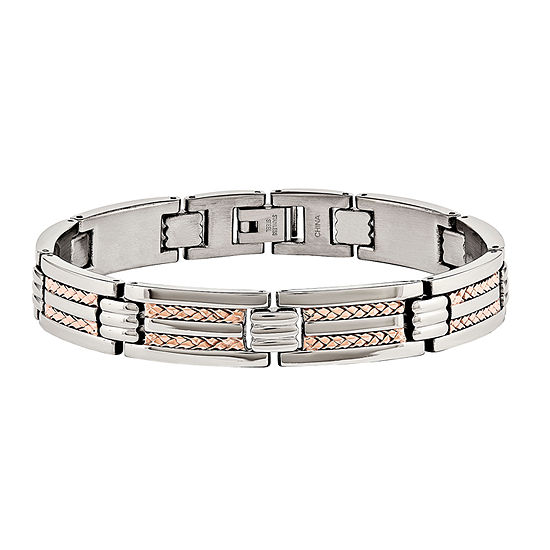 Stainless Steel 8 1/2 Inch Chain Bracelet