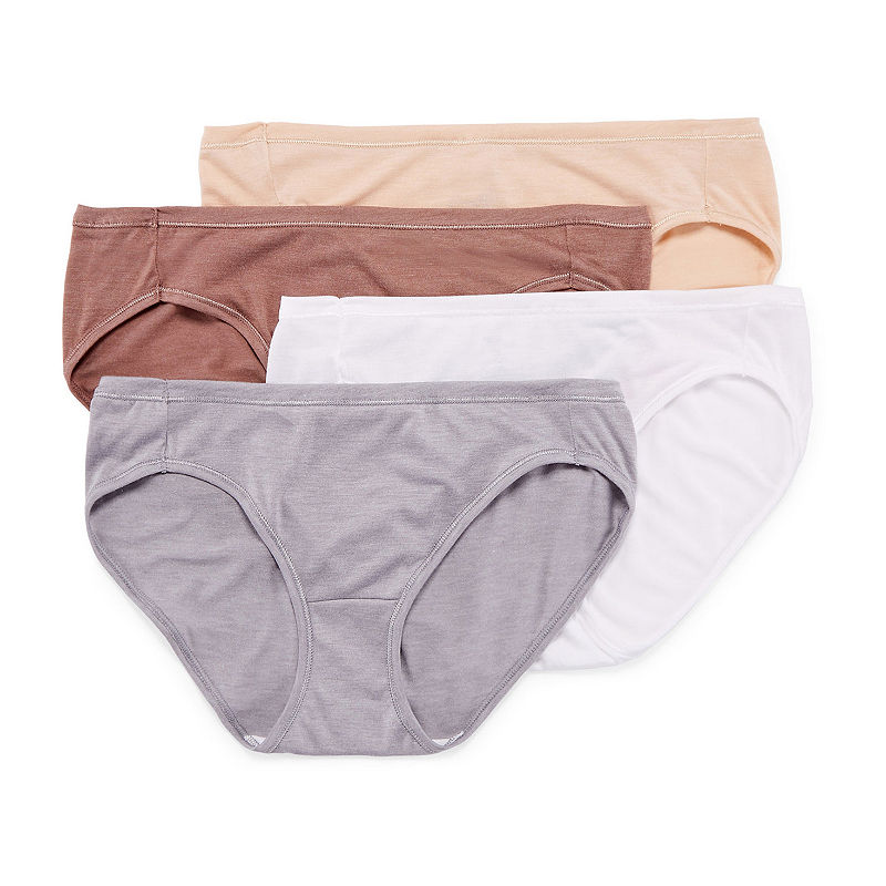 UPC 738994438010 product image for Hanes Cool Comfort™ Comfortsoft™ 4 Pair Polyamide Bikini Panty | upcitemdb.com