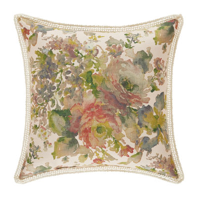 Queen Street Francine Square Throw Pillow Color Blush Jcpenney