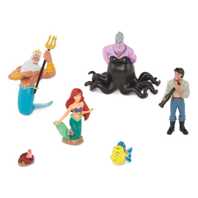 little mermaid plastic figurines