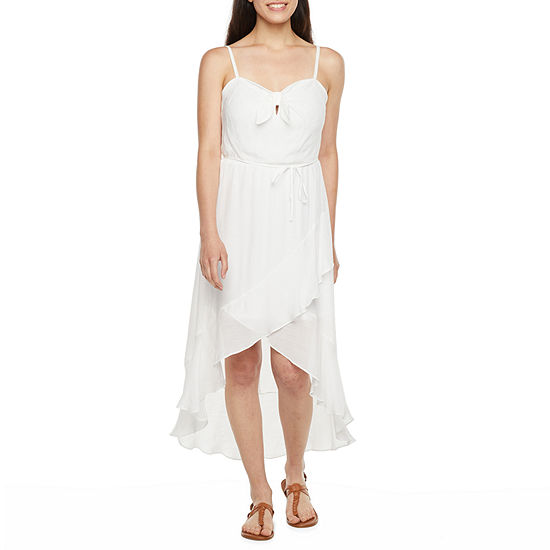 by&by Juniors Sleeveless High-Low Maxi Dress