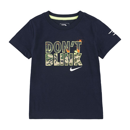 Nike 3brand by Russell Wilson Toddler Boys Crew Neck Short Sleeve Graphic T-Shirt