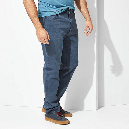 Mutual Weave Big and Tall Mens Straight Leg Jean