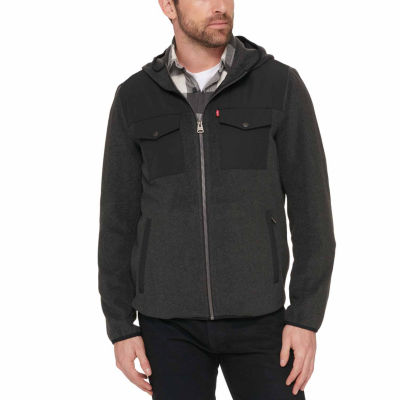 levi fleece jacket men's