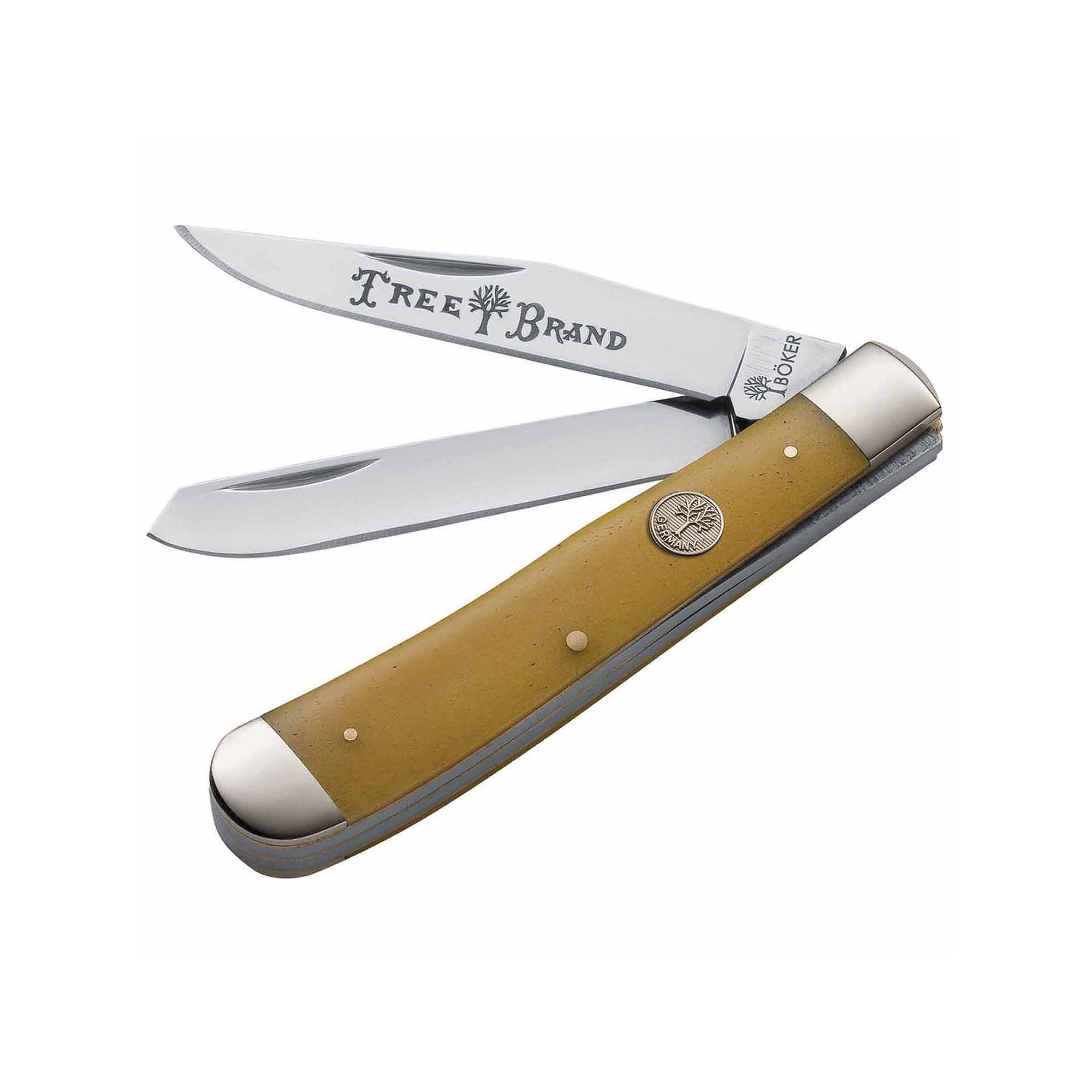 UPC 788857020210 product image for Boker Traditional Series Trapper Smooth With Yellow Bone Handle Folding Knive | upcitemdb.com