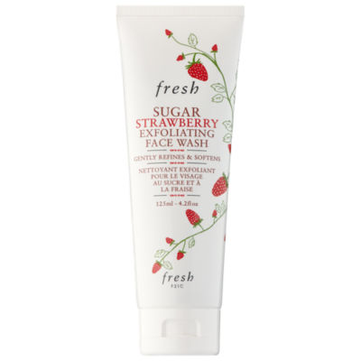 fresh sugar strawberry scrub