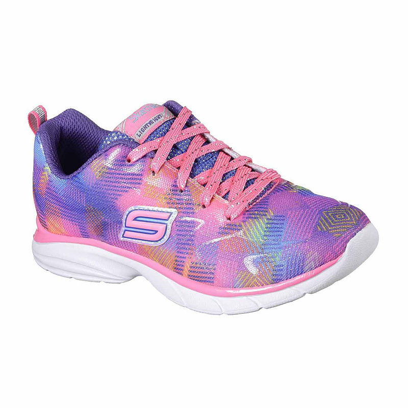 Skechers Spirit Sprintz Girls Sneakers - Little Kids/Big Kids, Female, Size 13 Medium