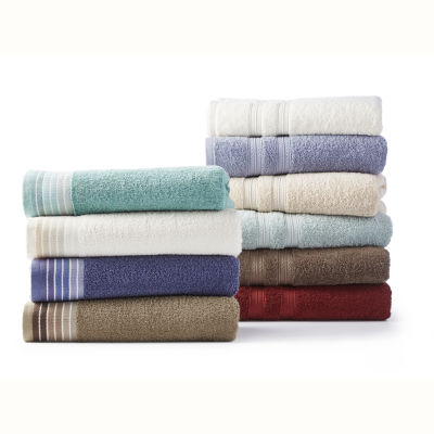 Home Expressions Solid Bath Towels JCPenney
