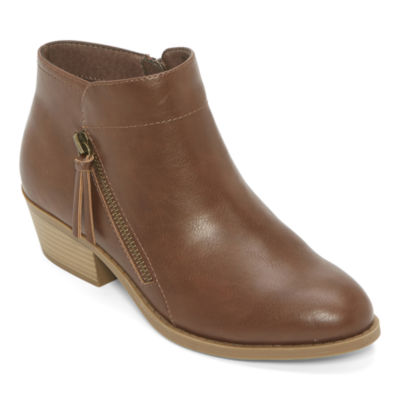 arizona womens cadman booties block heel