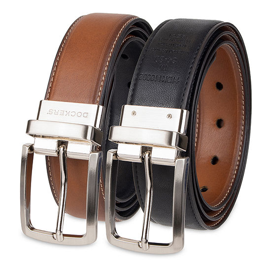 Dockers® Reversible Stretch Dress Belt, Color: Tan Black - JCPenney