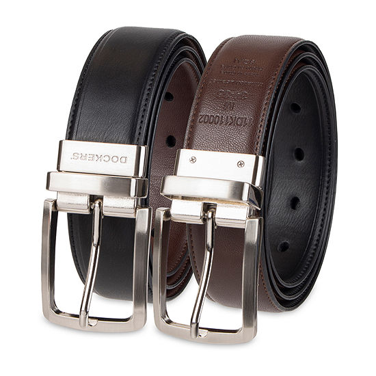 Dockers® Stretch Reversible Dress Men's Belt, Color: Black Brown - JCPenney