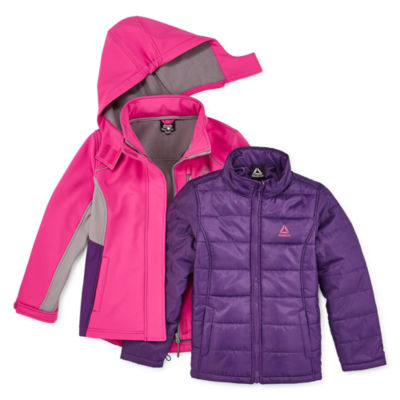 reebok girls jacket