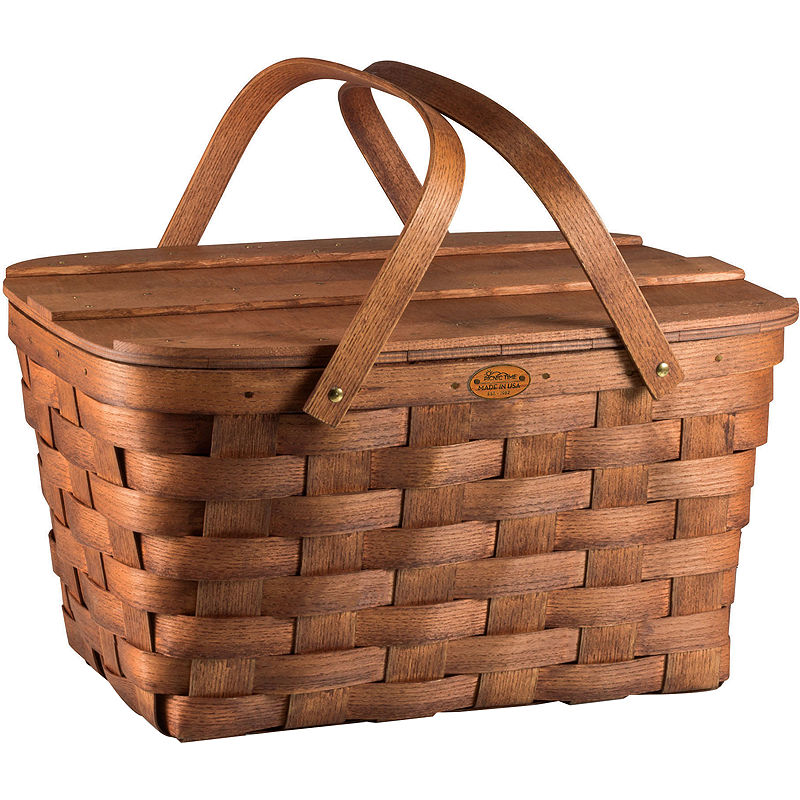 Picnic Time Prairie Picnic Basket, Brown