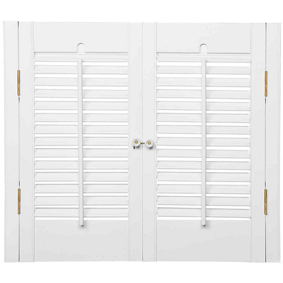 Jcpenney Home Traditional Wood Interior Shutters 2 Panels